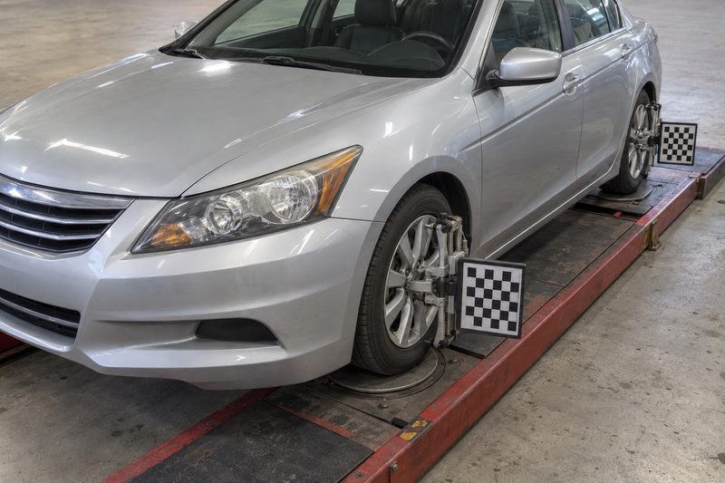 Four wheel computerized alignment at Dakota Ridge Auto
