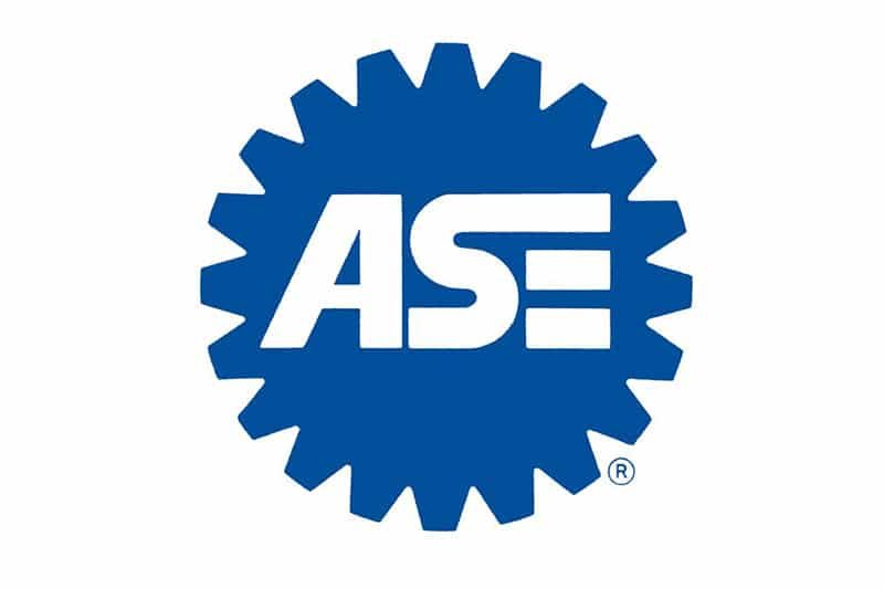 The ASE Certified technician emblem