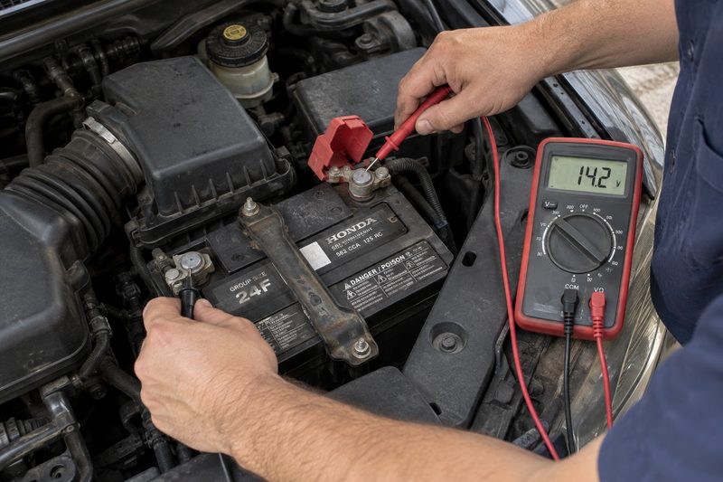 Charging system testing at Dakota Ridge Auto