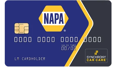 NAPA AutoCare EasyPay credit card