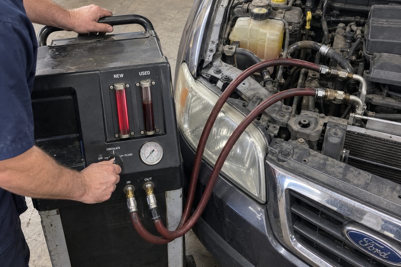 Transmission fluid exchange at Dakota Ridge Auto