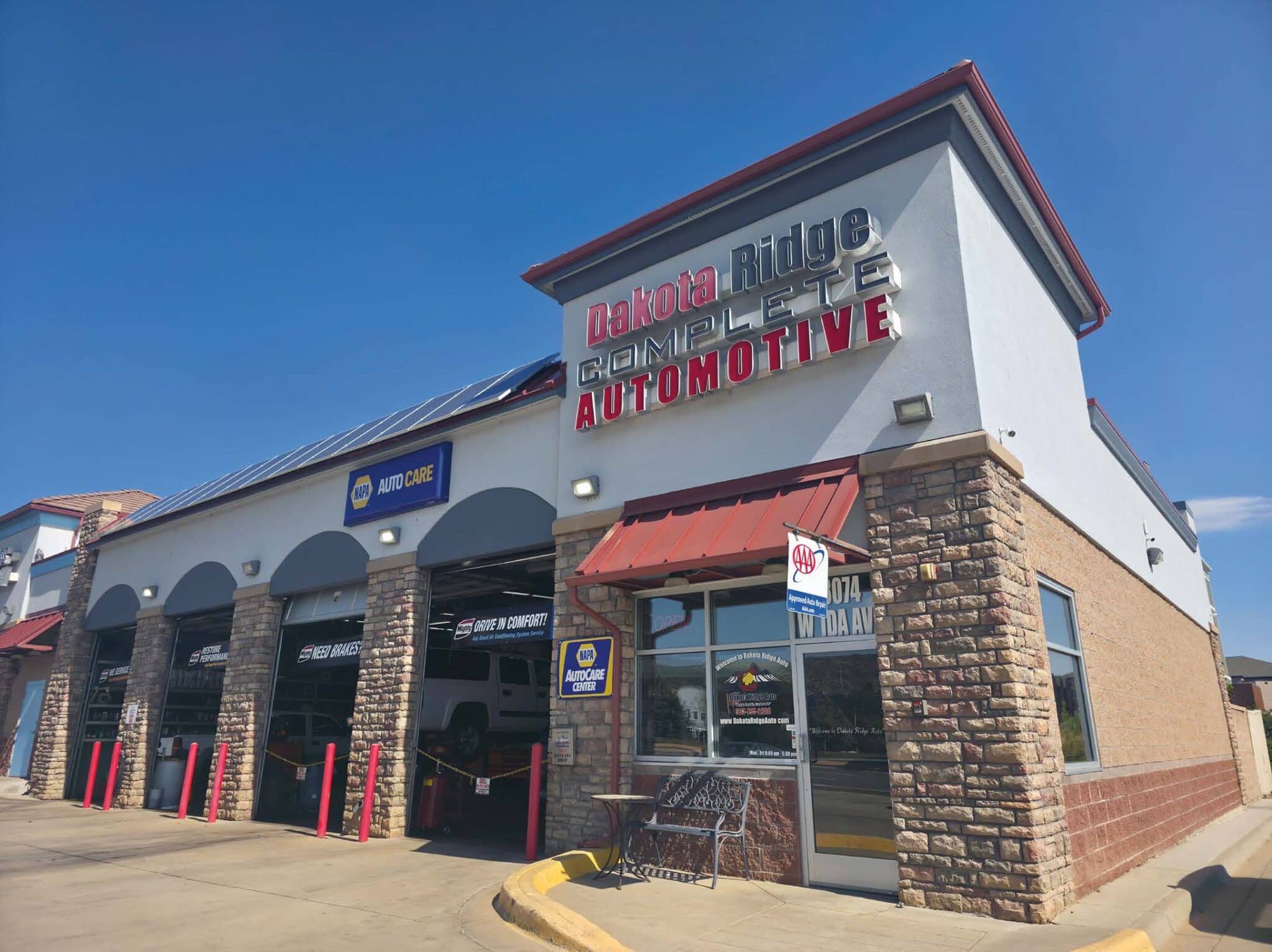 Dakota Ridge Auto-Building-front - Dakota Ridge Auto