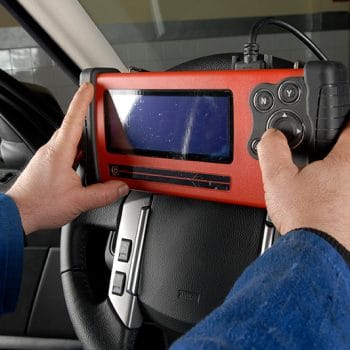 check engine light flashing