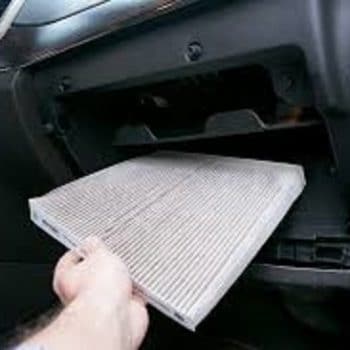In cabin car filter